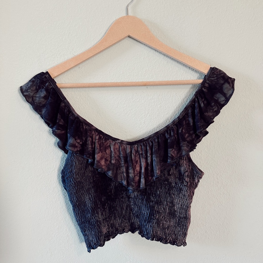 American Eagle Outfitters Cropped Blouse